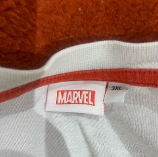 Camiseta MARVEL Blanca Talla 3XL