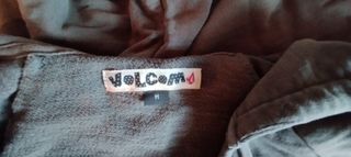 Sudadera Volcom con capucha gris Talla M