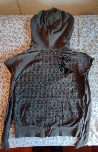 Sudadera Volcom con capucha gris Talla M