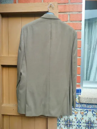 Traje Zara Marrón Hombre