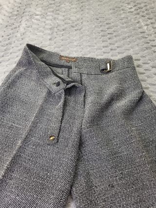 Pantalón Ancho Jaspeado T.38