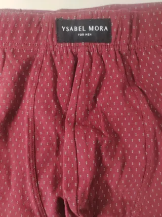 Bóxer YSAEL MORA Rojo Estampado