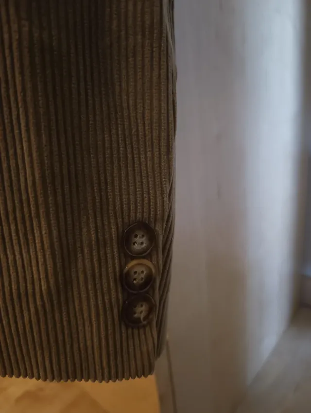 Chaqueta pana mujer camel tostado