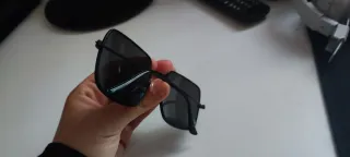 Gafas de sol cuadradas negras