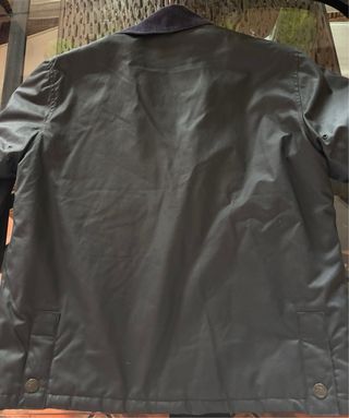 Cazadora estilo Barbour chubasquero calentito