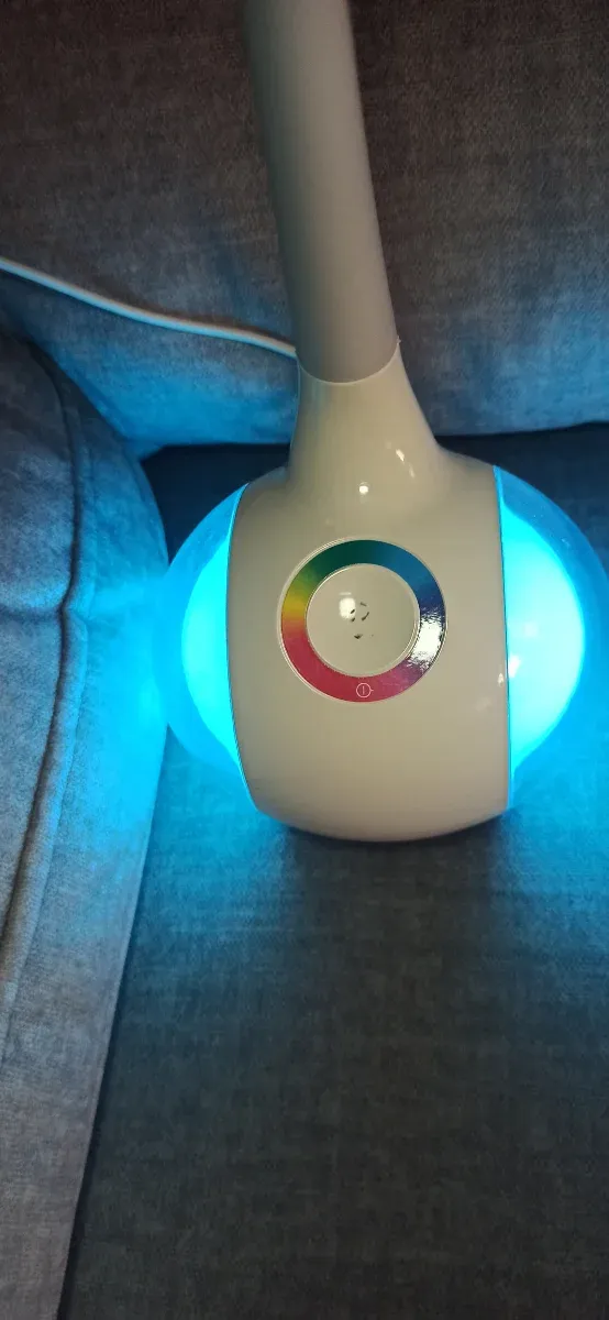 Lámpara LED Escritorio RGB Blanca