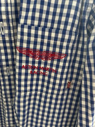 Camisa Hackett Niño Talla 9-10 Aston Martín
