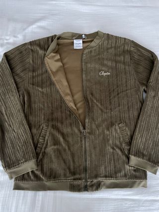 Chaqueta Clepto cremallera verde M