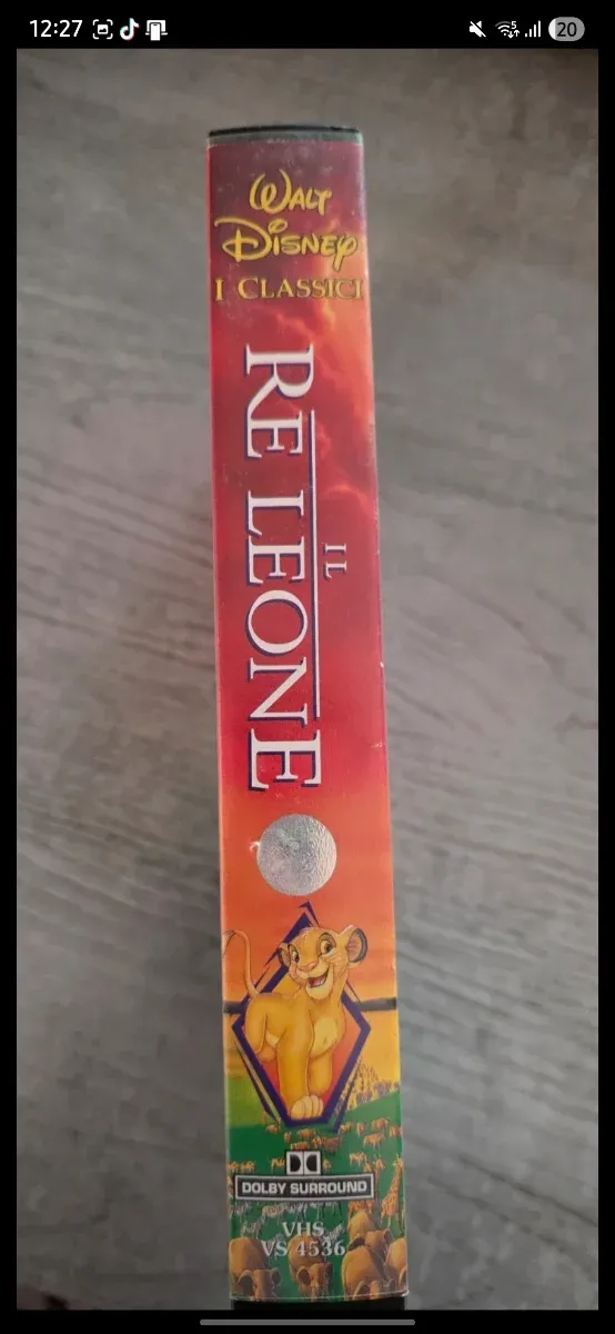 Il re leone 1995 (VHS)VS4536 Walt Disney