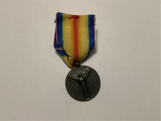 Medalla Victoria Interaliada Francesa 1922 WWI R.