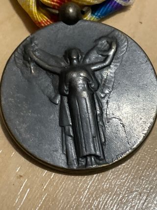 Medalla Victoria Interaliada Francesa 1922 WWI R.