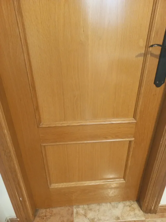 Puerta Roble Maciza Interior