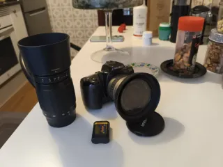 Cámara Minolta dynax 500 si