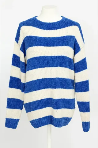 Jersey a rayas de punto. Talla M-L