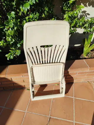 Hamaca de playa plegable beige