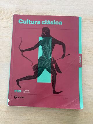 Cultura clásica I ESO LOMLOE