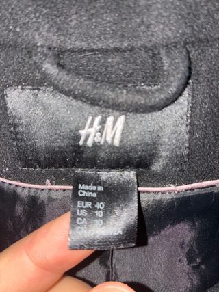 Cappotto H&M nero