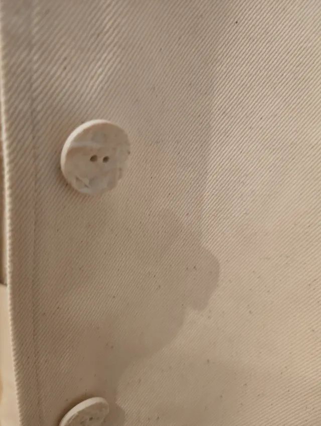 Chaqueta MNG beige mujer tres cuartos L