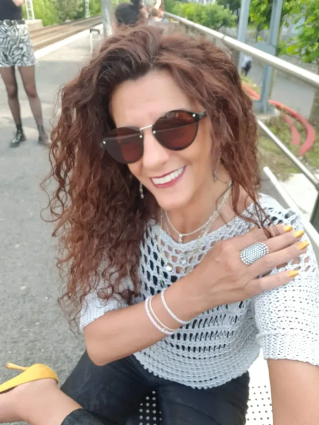 Jersey gris calado talla única manga corta