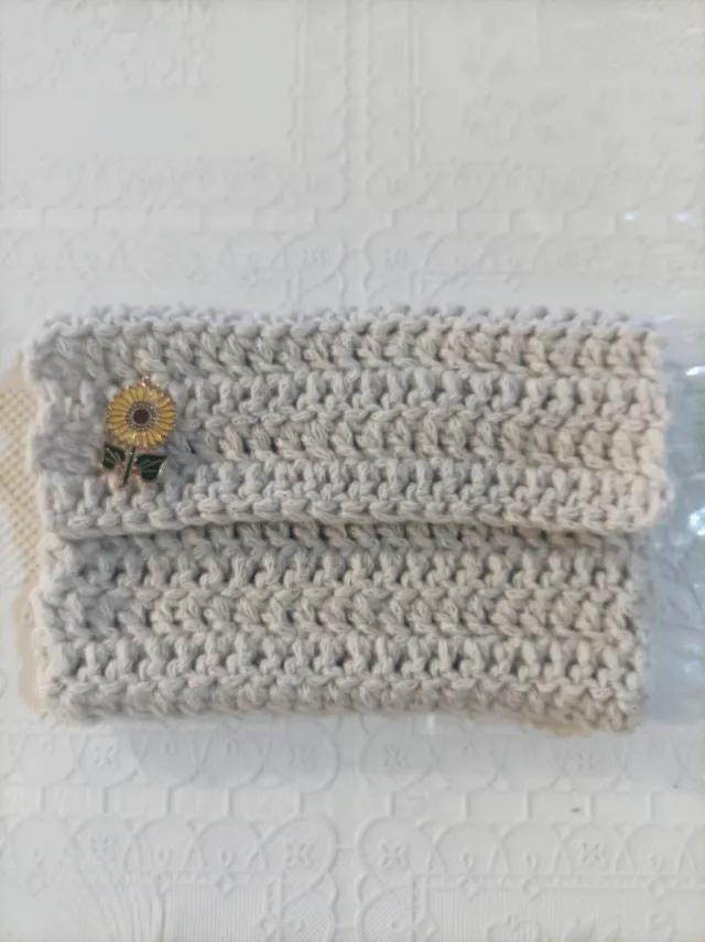 Porta fazzoletti uncinetto fatto a mano