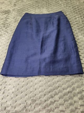 Traje Caramelo Chaqueta y Falda Talla 40