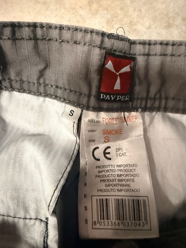 Pantaloni Payper grigi tg S