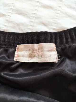 Vestido fiesta terciopelo negro palabra de honor