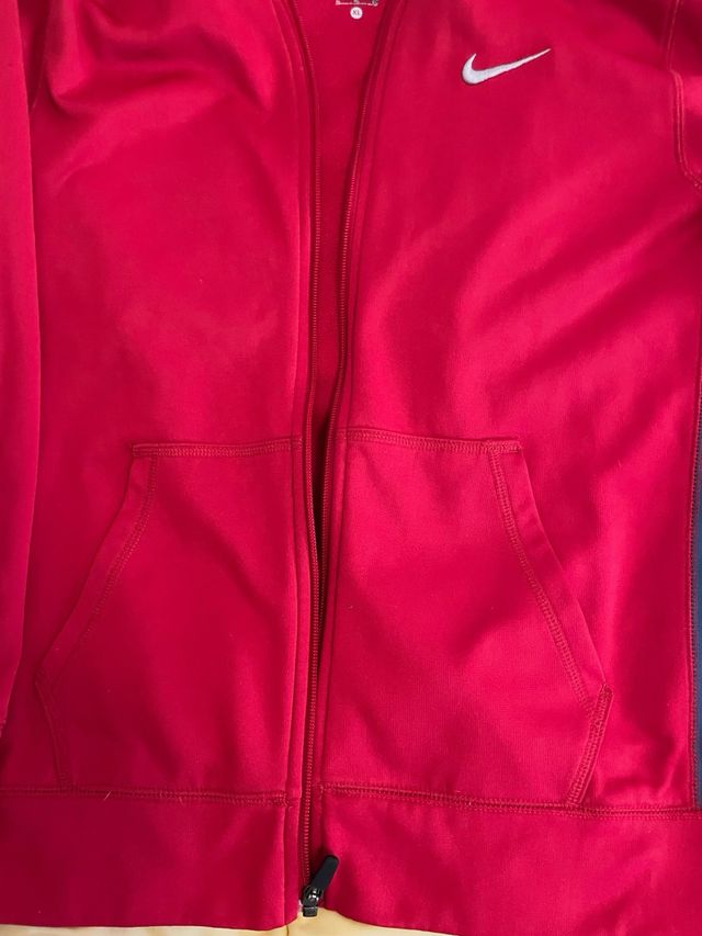 Sudadera Nike Roja Talla L