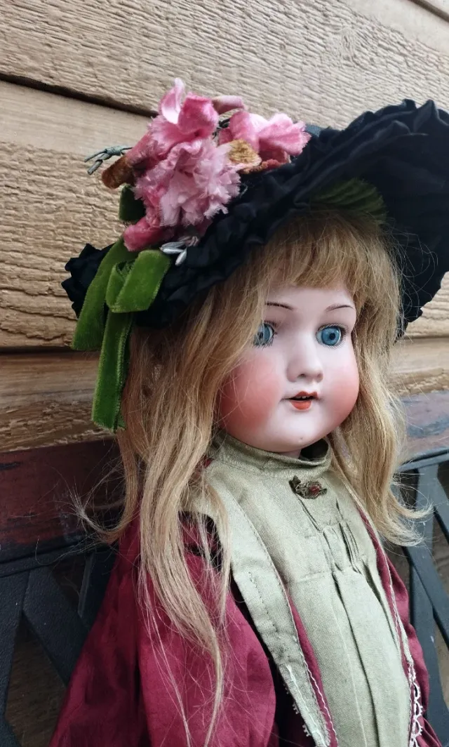 Muñeca Armand Marseille Porcelana Antigua