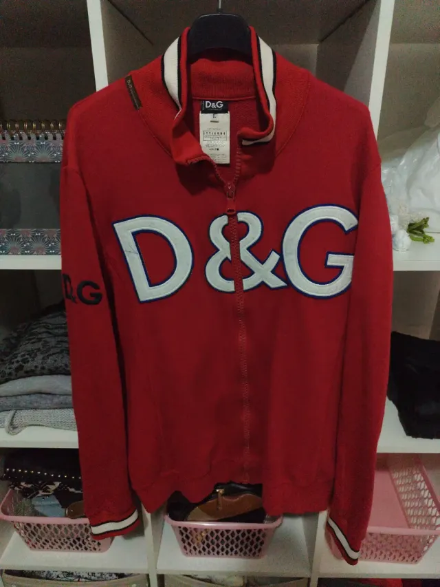 Chaqueta D&G Roja Talla L