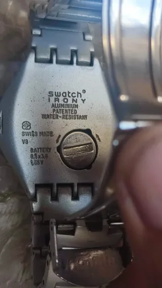 Reloj Swatch irony aluminio