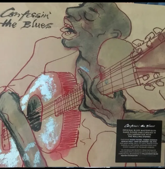 Confessin' The Blues Vinilo 5x10 Recopilatorio