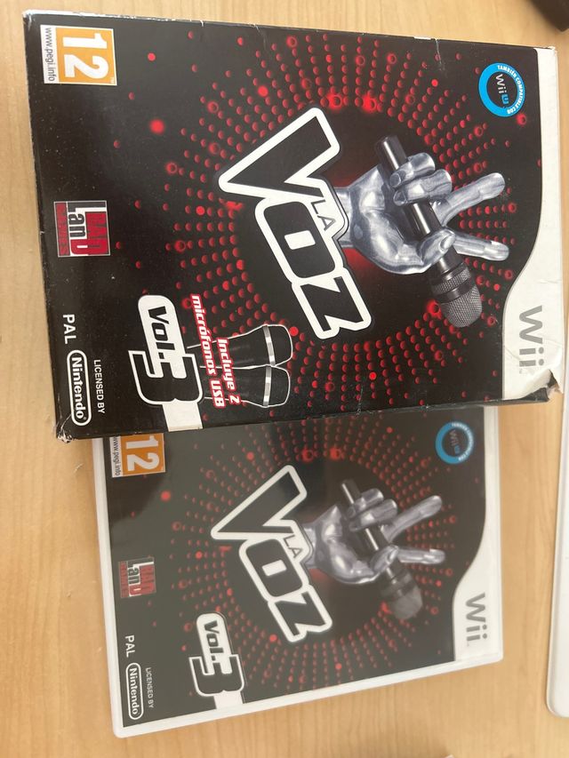 La Voz Vol. 3 Wii+microfoni