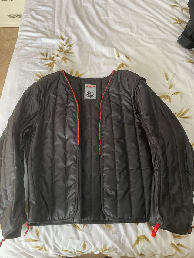 Chaqueta Moto LS2 Negra 4 estaciones