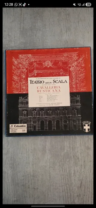 Cavalleria Rusticana Mascagni Vinile