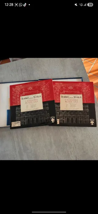 Cavalleria Rusticana Mascagni Vinile