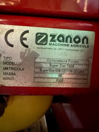 Compresor Zanon T.556 Super Star