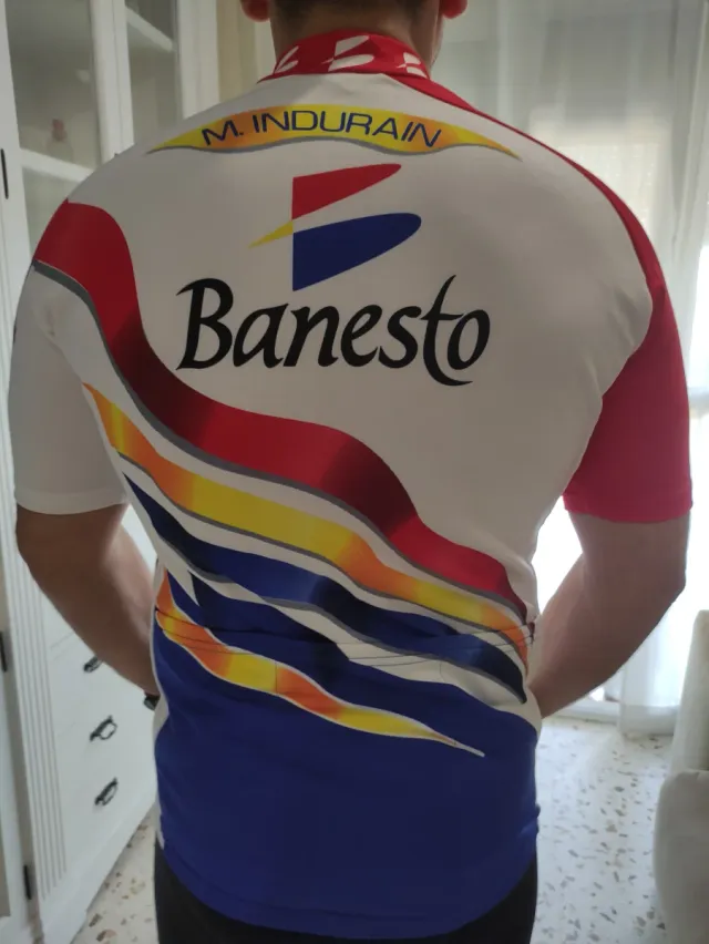Maillot Equipo Banesto Miguel Indurain Original.
