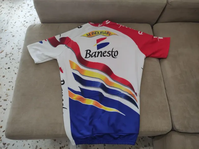 Maillot Equipo Banesto Miguel Indurain Original.