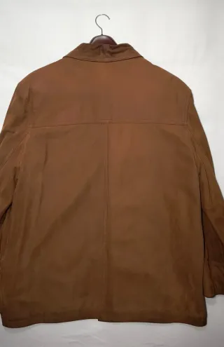 Chaquetón de piel de vacuno de caballero.