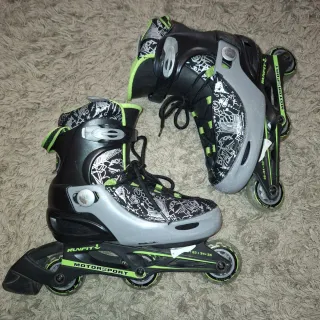 Patines en línea Runfit Talla 32-35 + protecciones