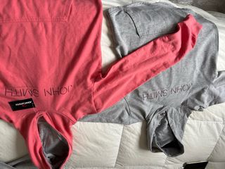 Sudaderas John Smith niña gris y rosa como nuevas