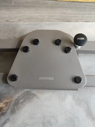 Rack + Barra 7,5kg 28mm + 2 Discos 20kg (Domyos)