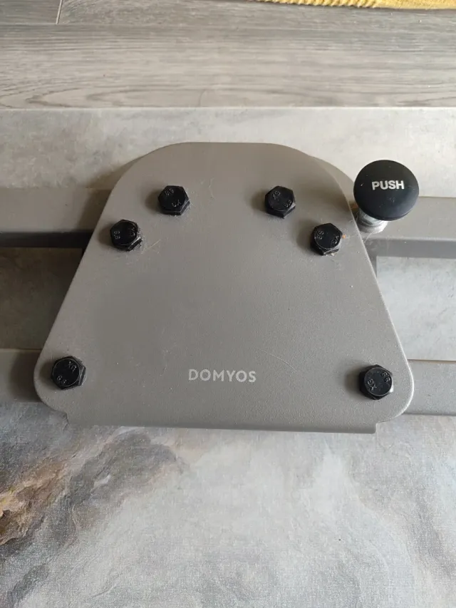 Rack + Barra 7,5kg 28mm + 2 Discos 20kg (Domyos)