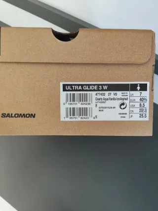 Zapatillas Salomon Ultra Glide 3 Mujer Gris