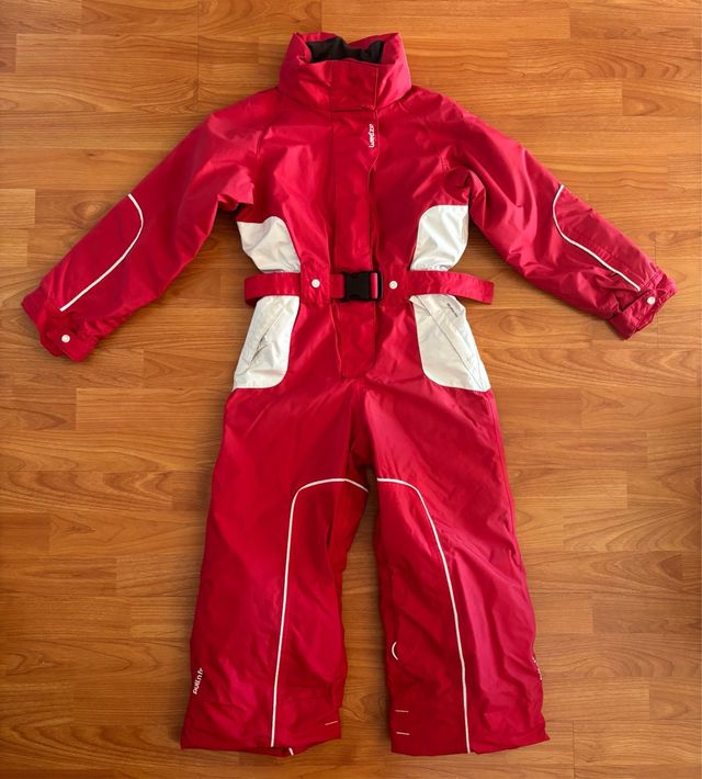 Mono de nieve rojo Wedze 8 años