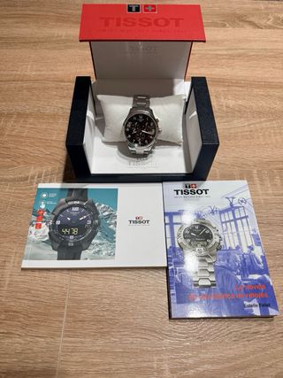 Reloj Tissot Chrono XL Negro/Plateado 45mm