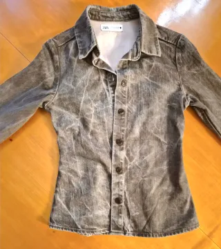 Camicia Zara marrone