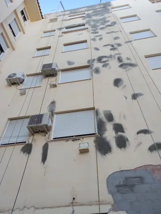 Pintura exterior color tierra