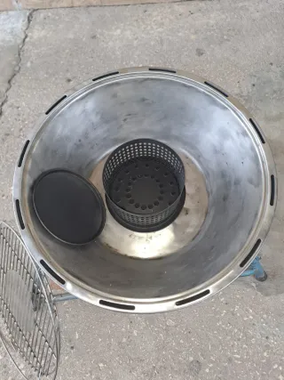 Barbecue grill con ventilazione controllata